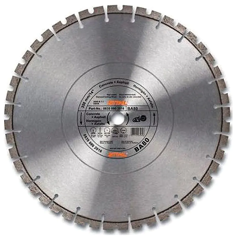 Алмазный диск STIHL 350 мм ВА 80, 08350907006