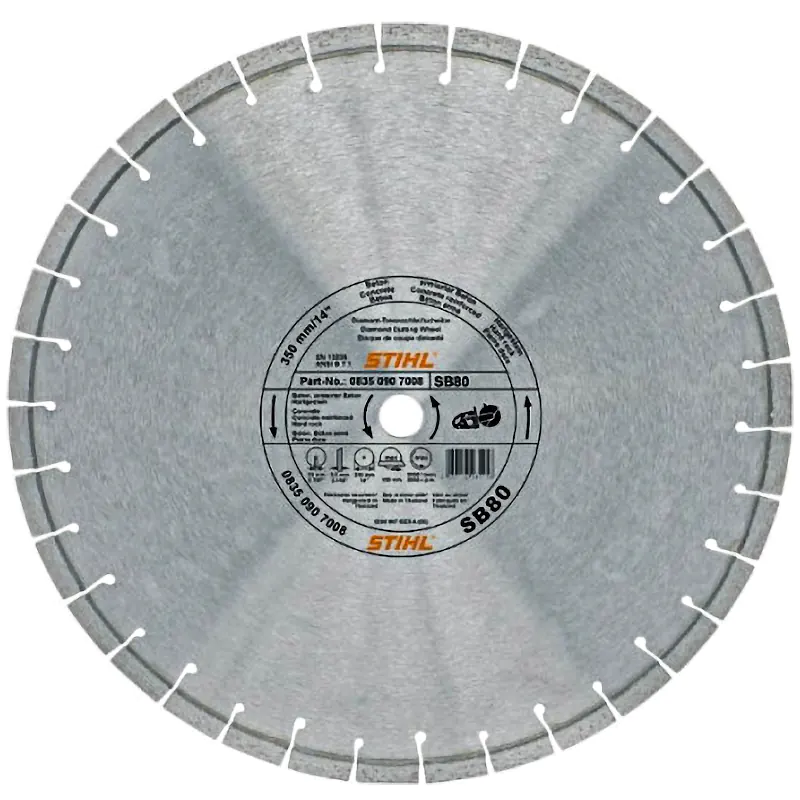 Алмазный диск STIHL 400 мм SB80, 08350967003