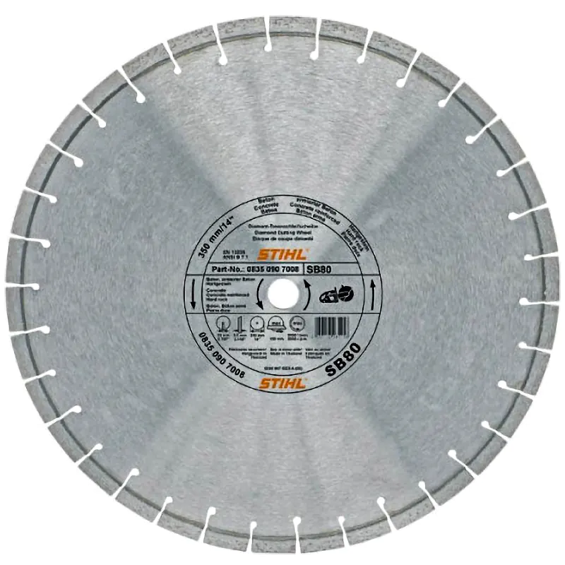 Алмазный диск STIHL 350 мм SВ80, 08350967002