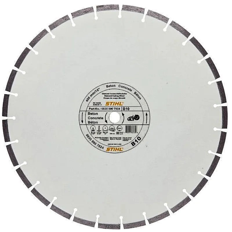 Алмазный диск STIHL 400 мм D-В10, 08350907024
