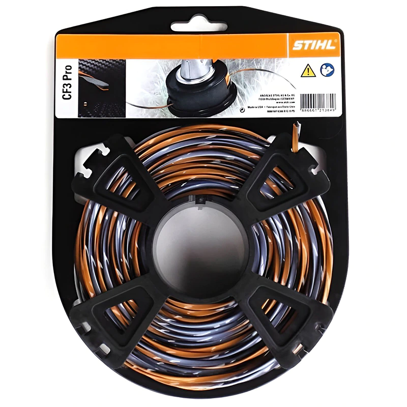 Струна триммерная STIHL Carbon 2.4 мм х 345 м, 00009304320